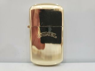 Vintage " Camel " Cigarette Lighter / Gold Tone / Never Lit