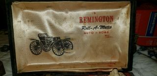 Vintage Remington Roll A Matic •12v - 110v Auto - Home Razor•