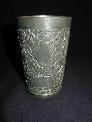 Vintage Yellowstone Park Souvenir Metal Cup