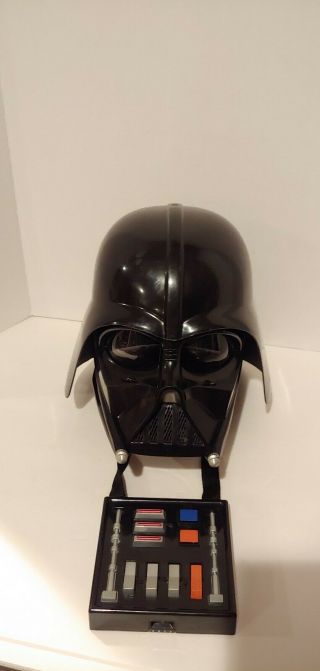 2004 Hasbro Star Wars Darth Vader Voice Changer Talking Helmet Mask 3 Piece Set