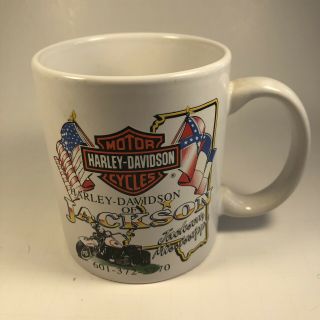 Harley Davidson Coffee Mug Cup Of Jackson,  Mississppi