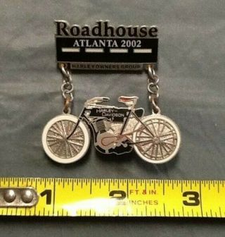 Harley Davidson " Harley Owners Group Atlanta " Limited Edition Pin 2002