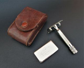 Old Maravilla Safety Razor Made For The Spanish Army
