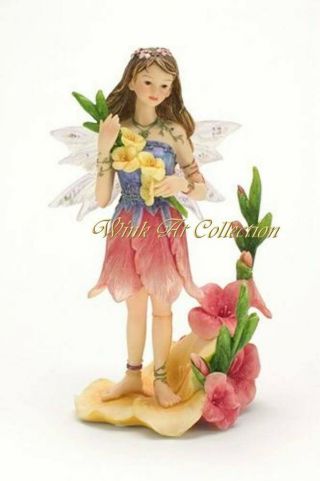 Faerie Glen Xiphia Fairy Figurine Fg838 Retired W/o Styro