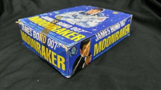 RARE 1979 O PEE CHEE James Bond 007 Moonraker Trading Cards Box GLOBAL SHIP (R3) 3