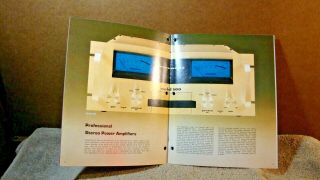 1973 Marantz Stereo Components Model 1040 1030 etc 17 Page Booklet with Specs 2