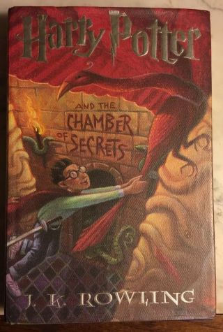 Harry Potter And The Chamber Of Secrets Hardcover First American Edition 39 - 48