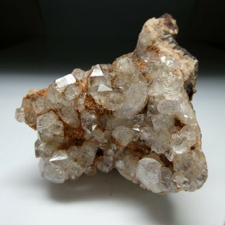 Quartz " Bristol Diamonds " - Durnford Quarry,  Bristol,  Uk 8cm (not Cornwall)