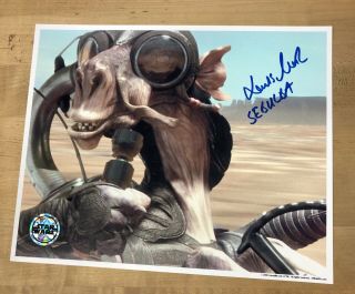Lewis Macleod Signed Photo Star Wars Autograph Sebulba Phantom Menace