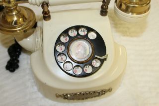 ANTIQUE VINTAGE ROTARY PHONE United States Telephone Company 3