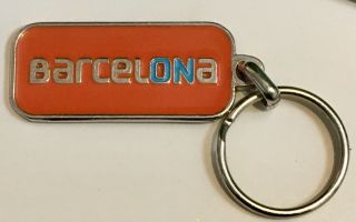 Jordi Nogues Barcelona Spain Spanish Art Deco Keychain Key Fob Ring Collectible