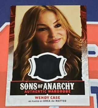 Sons Of Anarchy Seasons 4 & 5 Wardrobe Card W14 Wendy Case