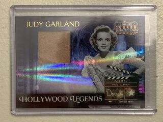 Judy Garland Costume Trading Card Set Rare Swatches Stamps Wizard Of Oz Dorothy 4
