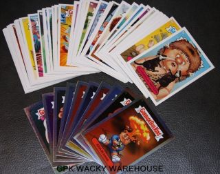 Garbage Pail Kids Uk Ans1 Complete Set,  Foil 58 Cards