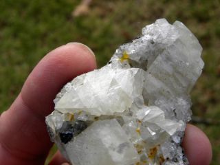 PHENOMENAL,  RARE,  LARGE CLEAR SMITHSONITE CRYSTAL CLUSTER,  GREAT LUSTER,  TSUMEB 4