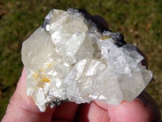 PHENOMENAL,  RARE,  LARGE CLEAR SMITHSONITE CRYSTAL CLUSTER,  GREAT LUSTER,  TSUMEB 7