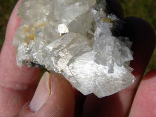 PHENOMENAL,  RARE,  LARGE CLEAR SMITHSONITE CRYSTAL CLUSTER,  GREAT LUSTER,  TSUMEB 8