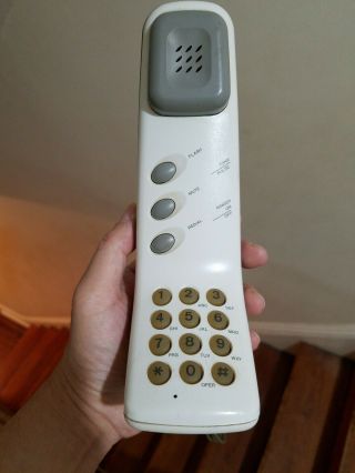 Rare Vintage Radio Shack One Piece Push Button Phone - Model N0.  43 - 827a