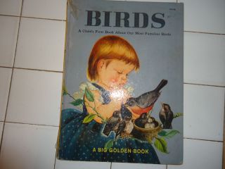 Birds,  A Big Golden Book,  1958 (eloise Wilkin)