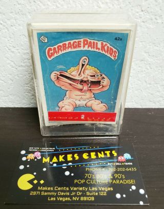 Garbage Pail Kids Series 2 Gpk Os2 1985 Complete Set 84 Card Set.  Live Mike A&b
