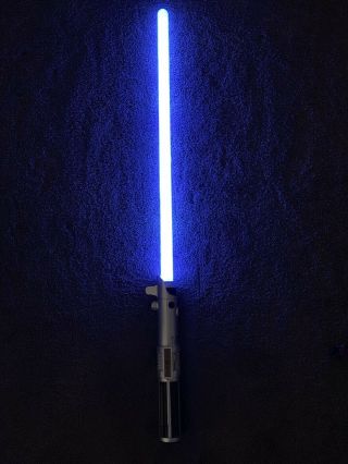 Star Wars Obi - Wan Anakin Rey Lightsaber 2010 Hasbro Ultimate Fx C - 2945a