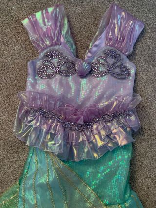 Disney Store Little Mermaid " Ariel " Limited Edition Dress (1 - Of - 2,  500)