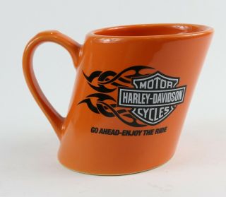 Vintage Harley Davidson Motorcycles Go Ahead Enjoy The Ride Coffee Cup Mug