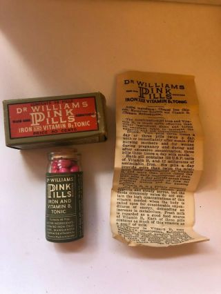 Rare Vintage Medicine Dr.  William 