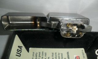 Unfired Zippo Lighter,  Dated 1995 Barrett Smythe Peacock 2