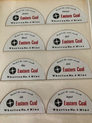 Coal Mining Sticker Eastern Mining.  Item O