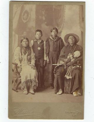 Old Photo Pawnee Family