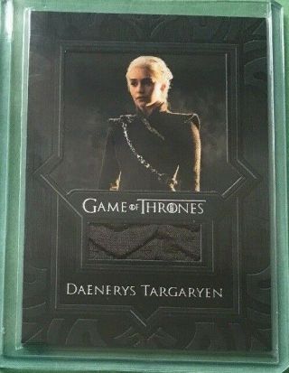 Daenerys Targaryen Coat Relic - Rittenhouse Game Of Thrones Inflexions Vr7