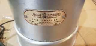 Vintage 1 Gallon Milk Pasteurizer Farm Master Sears roebuck & co vintage Sears 3