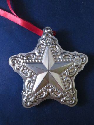 Towle Sterling 1997 Christmas Star Ornament - Box - 1st In Series