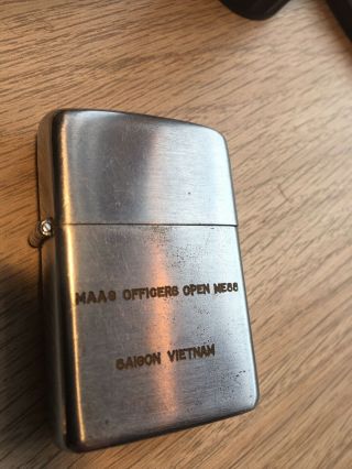 Zippo Lighter MAAG US Special Forces Mid 1950s 2