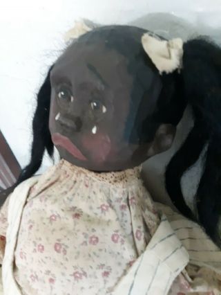 Arnett’s Country Store Large 20/22” Black Doll Rare Mae 10/500 Signed 2