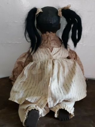 Arnett’s Country Store Large 20/22” Black Doll Rare Mae 10/500 Signed 7