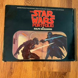 The Star Wars Portfolio By Ralph Mcquarrie 1977 21 Art Prints