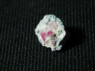 Two Little 100 NATURAL RED Emerald Bixbite or Red Beryl Crystal From Utah 1.  8 e 7