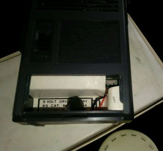 Vtg Realistic 12 - 635A Pocket Portable AM/FM Transistor Radio w Pillow Speaker 5