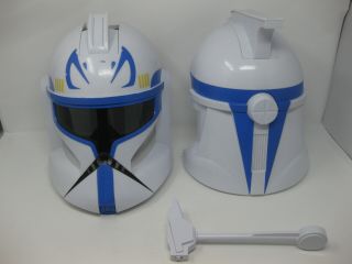 Star Wars Captain Rex Clone Storm Trooper Helmet Voice Changer Costume Dress Up
