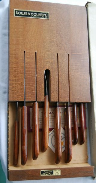 Vintage Town & Country 8 Piece Cutlery Set by WASHINGTON FORGE - 2