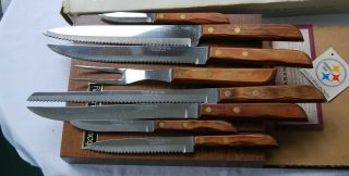 Vintage Town & Country 8 Piece Cutlery Set by WASHINGTON FORGE - 3
