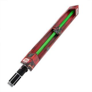 Disney Store Authentic Star Wars Yoda 33 " Fx Lightsaber Green Sounds Motion