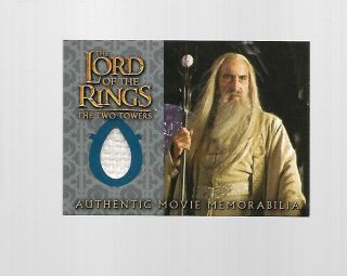 2004 Topps Chrome Lord Of The Rings Saruman 
