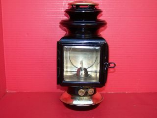 Ford Model T Black & Brass Cowl Lamp Side Light Corcoran 1913 1914 Model T Ford