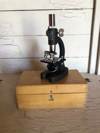 Vintage Monolux Student Microscope