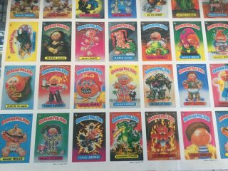 Garbage Pail Kids Series 2 OS2 Uncut Sheet of 50 Cards 1985 2