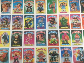 Garbage Pail Kids Series 2 OS2 Uncut Sheet of 50 Cards 1985 5