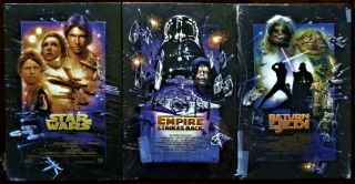 Star Wars Episode 5 - 6 - 7 - 1997 - Metal Signs - Special Edition,